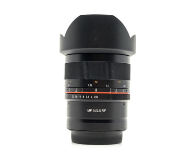 Samyang MF 14mm f/2.8 - Canon RF-vatting