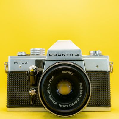 Praktica MTL3/5B (L2) + 50mm Xenar F2.8 - 35mm SLR Filmcamera