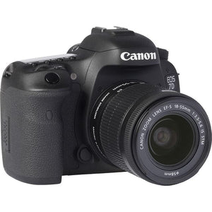 EOS 7D SLR - Black + Canon 18-55mm f/3.5-5.6 IS STM f/3.5-5.6