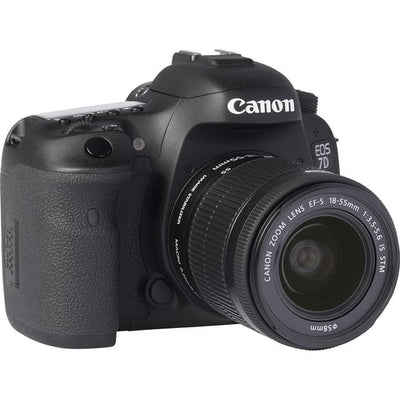 EOS 7D Spiegelreflex - Zwart + Canon 18-55mm f/3.5-5.6 IS STM