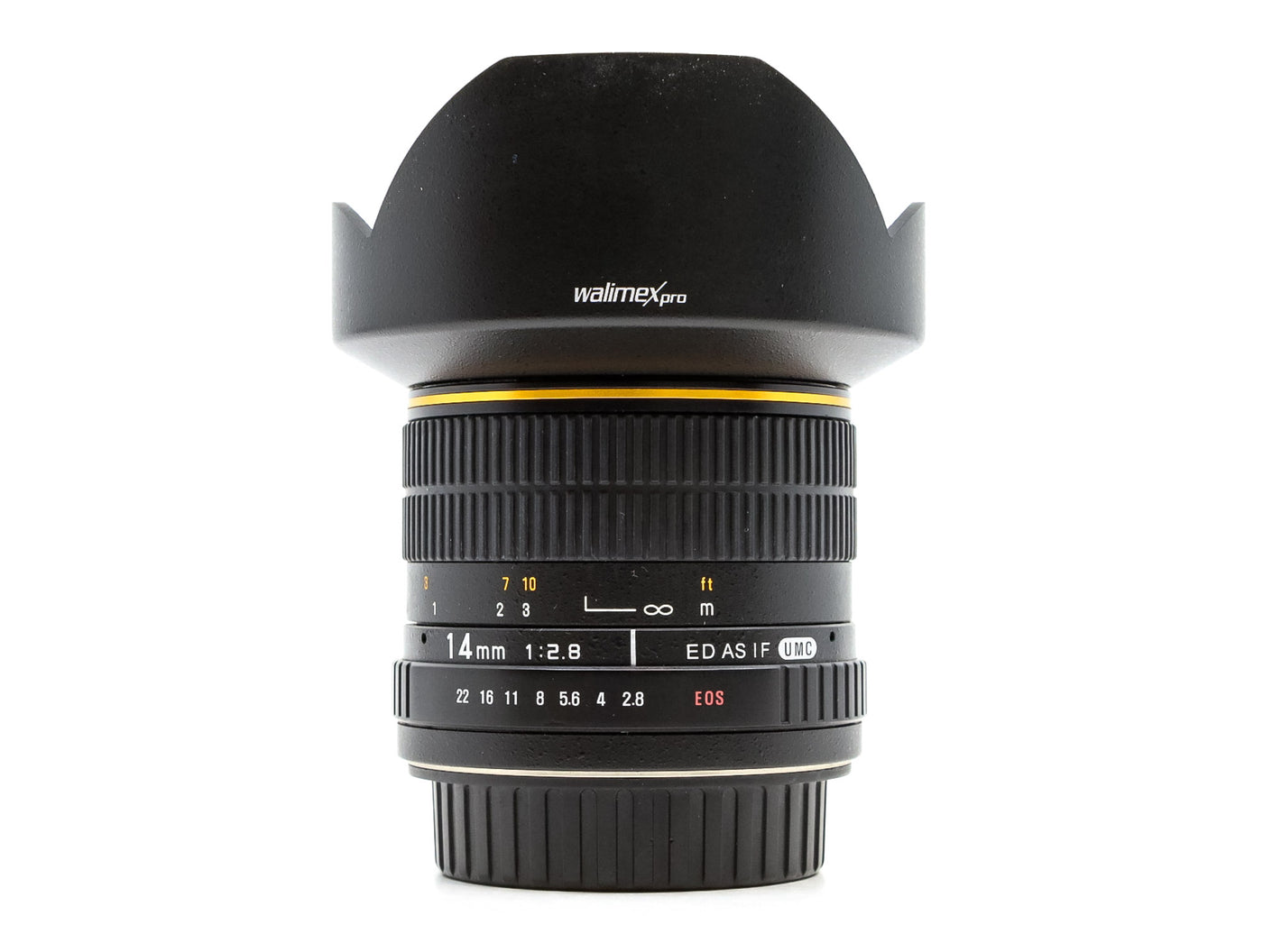 Walimex Pro 14mm f/2.8 ED AS IF UMC - Geschikt voor Canon EF · hoofdafbeelding