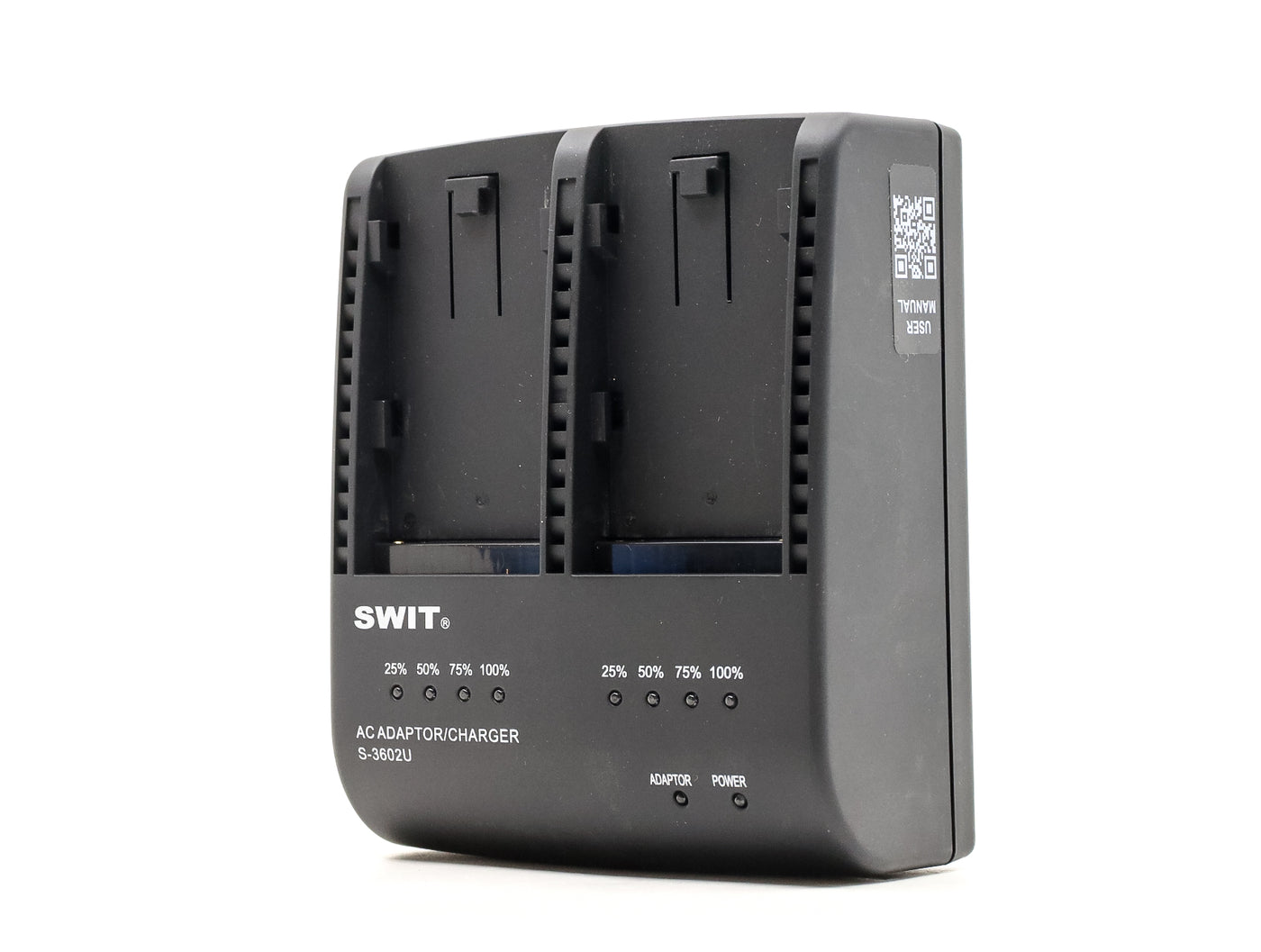 SWIT S-3602U Dubbele Lader/Adapter voor Sony BP-U30/U60 Batterijen · main image