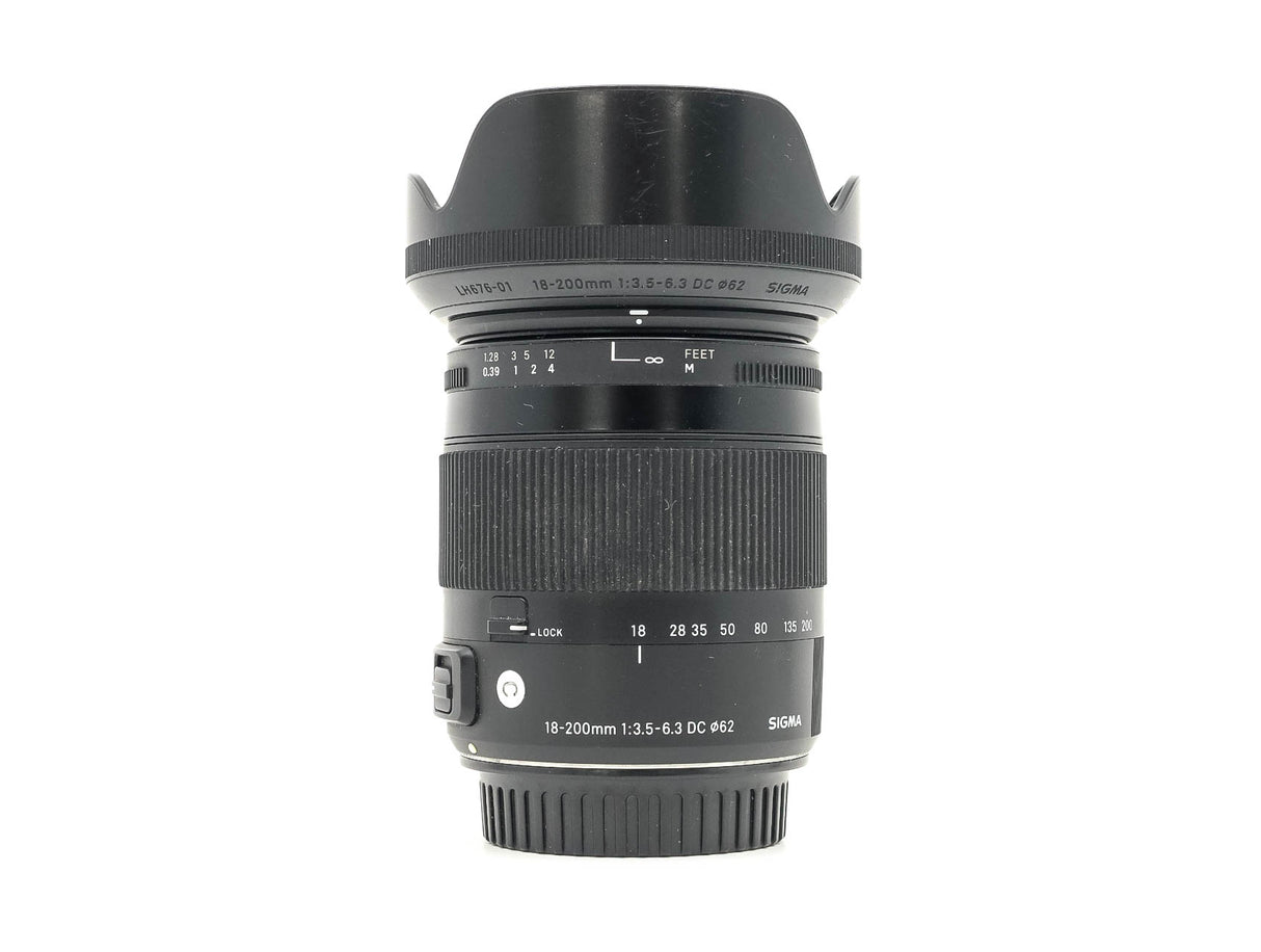 Sigma 18-200mm f/3.5-6.3 DC Macro OS HSM Contemporary - Canon EF-S Fit