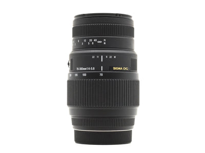Sigma 70-300mm f/4-5.6 DG Macro - Geschikt voor Sony A