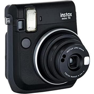 Instant Instax Mini 70 - Zwart + Fujifilm Fujinon 60mm f/12.7 · hoofdafbeelding