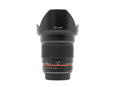 Walimex Pro 16mm f/2 ED AS UMC CS - Geschikt voor Canon EF-S