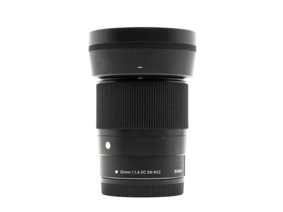 Sigma 30mm f/1.4 DC DN Contemporary - Geschikt voor Canon EF-M