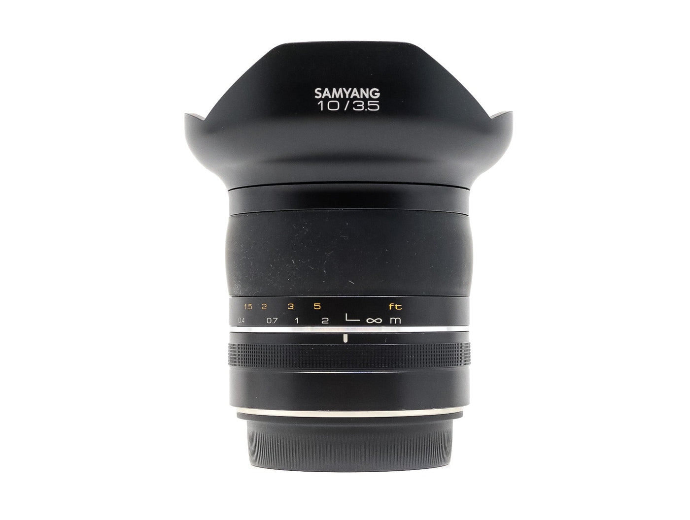 Samyang 10mm f/3.5 XP - Canon EF-vatting · hoofdafbeelding