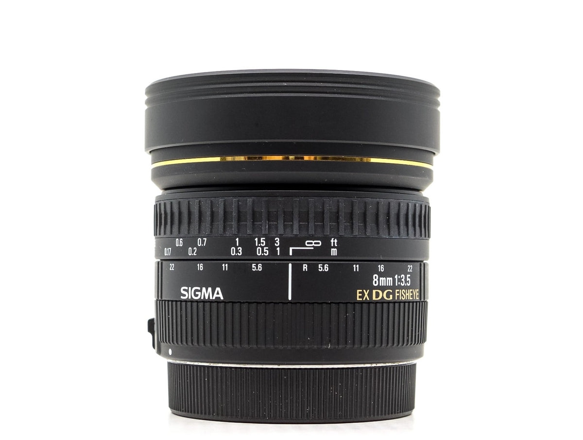 Sigma 8mm f/3.5 EX DG Fisheye - Canon EF Fit · hoofdafbeelding