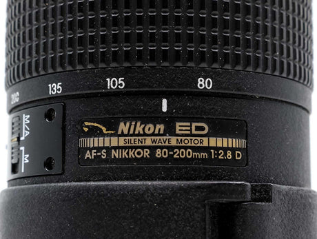 Nikon AF-S Nikkor 80-200mm f/2.8D - Two Touch