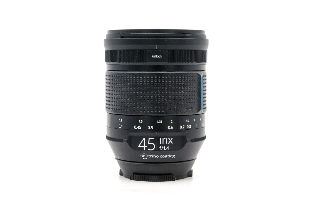 Irix Dragonfly 45mm f/1.4 - Canon EF Fit · hoofdafbeelding