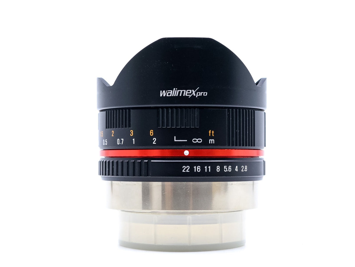 Walimex Pro 8mm f/2.8 UMC Fisheye - Fujifilm X Fit · hoofdafbeelding
