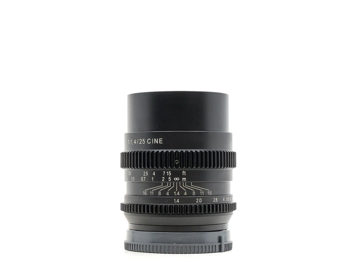 SLR Magic 25mm f/1.4 Cine - Sony FE Fit · hoofdafbeelding