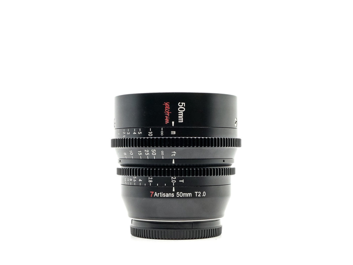 7Artisans 50mm T2.0 Spectrum - L Fit · hoofdafbeelding
