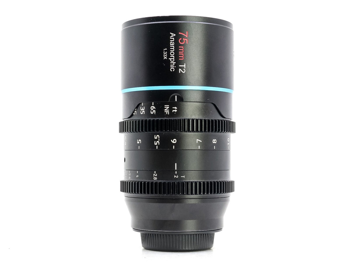 Sirui Mars 75mm T2.0 1.33x Anamorphic - Micro Four Thirds Fit · hoofdafbeelding