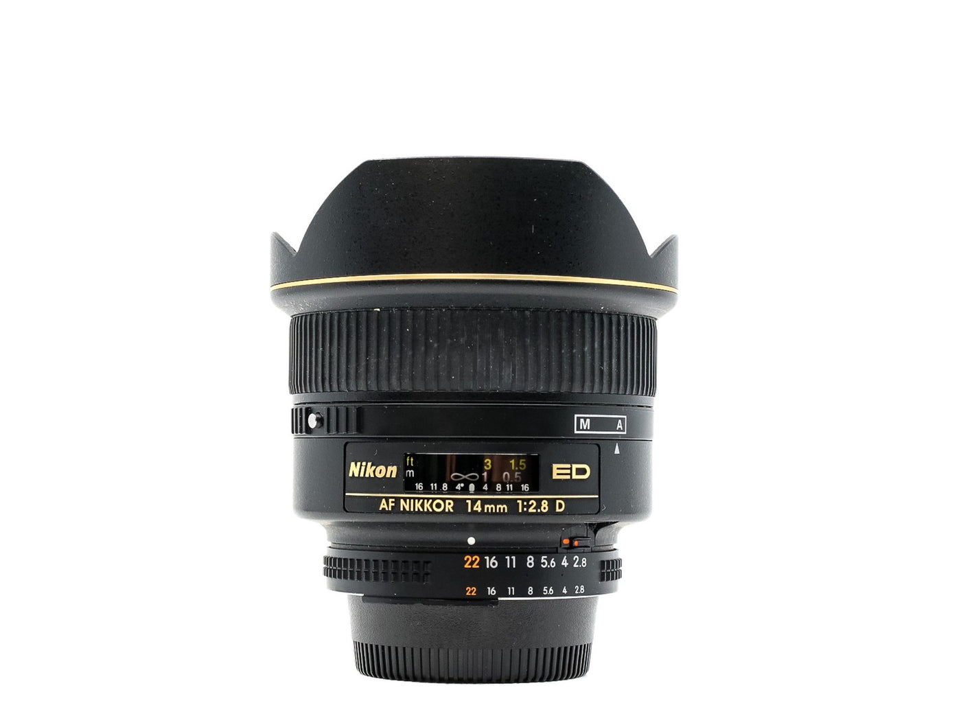 Nikon AF Nikkor 14mm f/2.8D ED · hoofdafbeelding