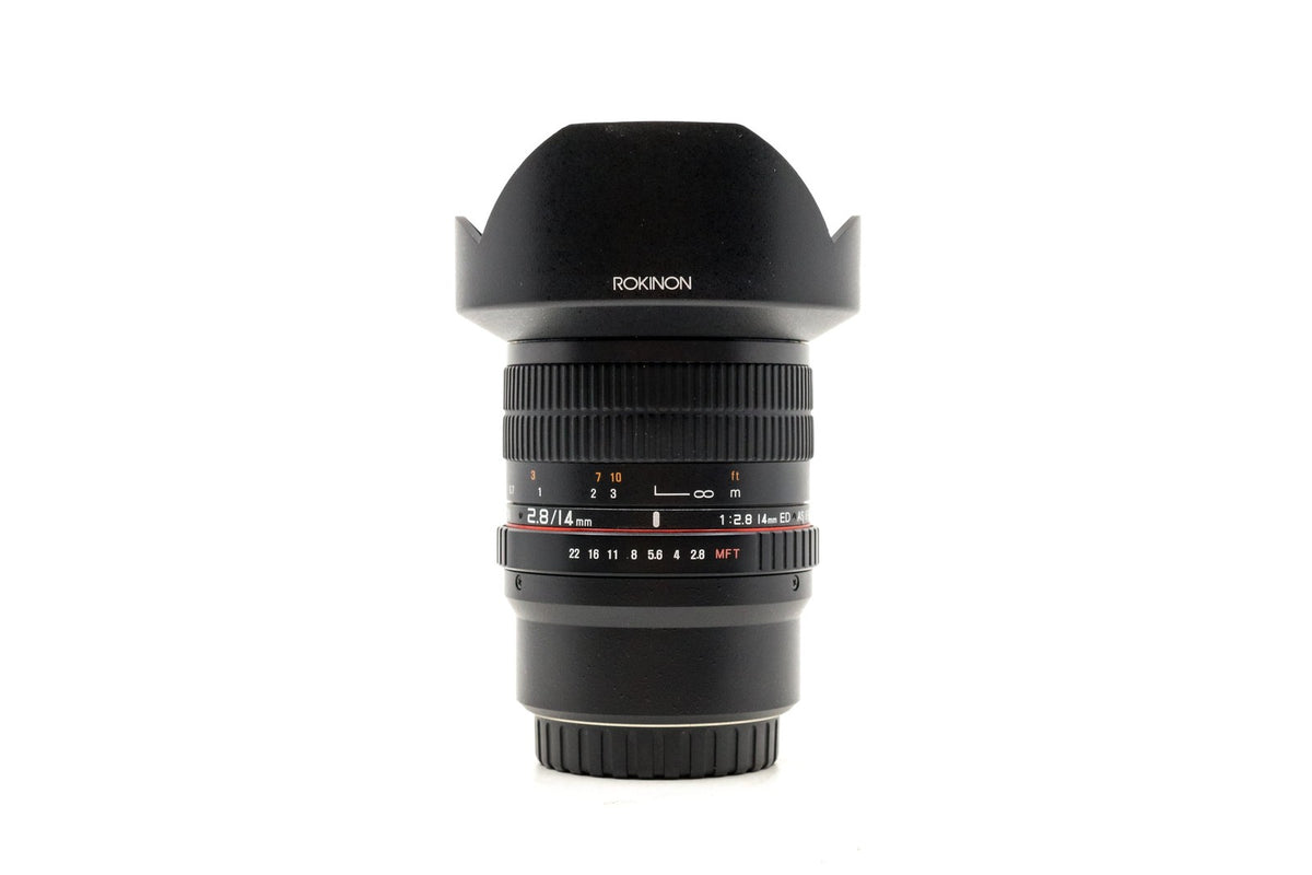 Rokinon 14mm f/2.8 IF ED UMC - Micro Four Thirds Fit · hoofdafbeelding
