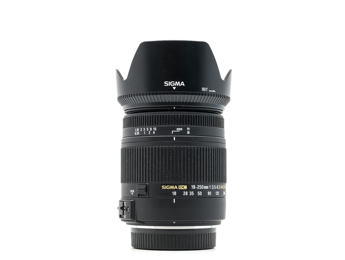 Sigma 18-250mm f/3.5-6.3 DC Macro HSM - Pentax fit · hoofdafbeelding