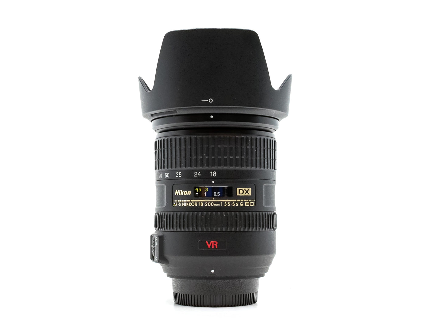 Nikon AF-S DX Nikkor 18-200mm f/3.5-5.6G IF-ED VR · hoofdafbeelding