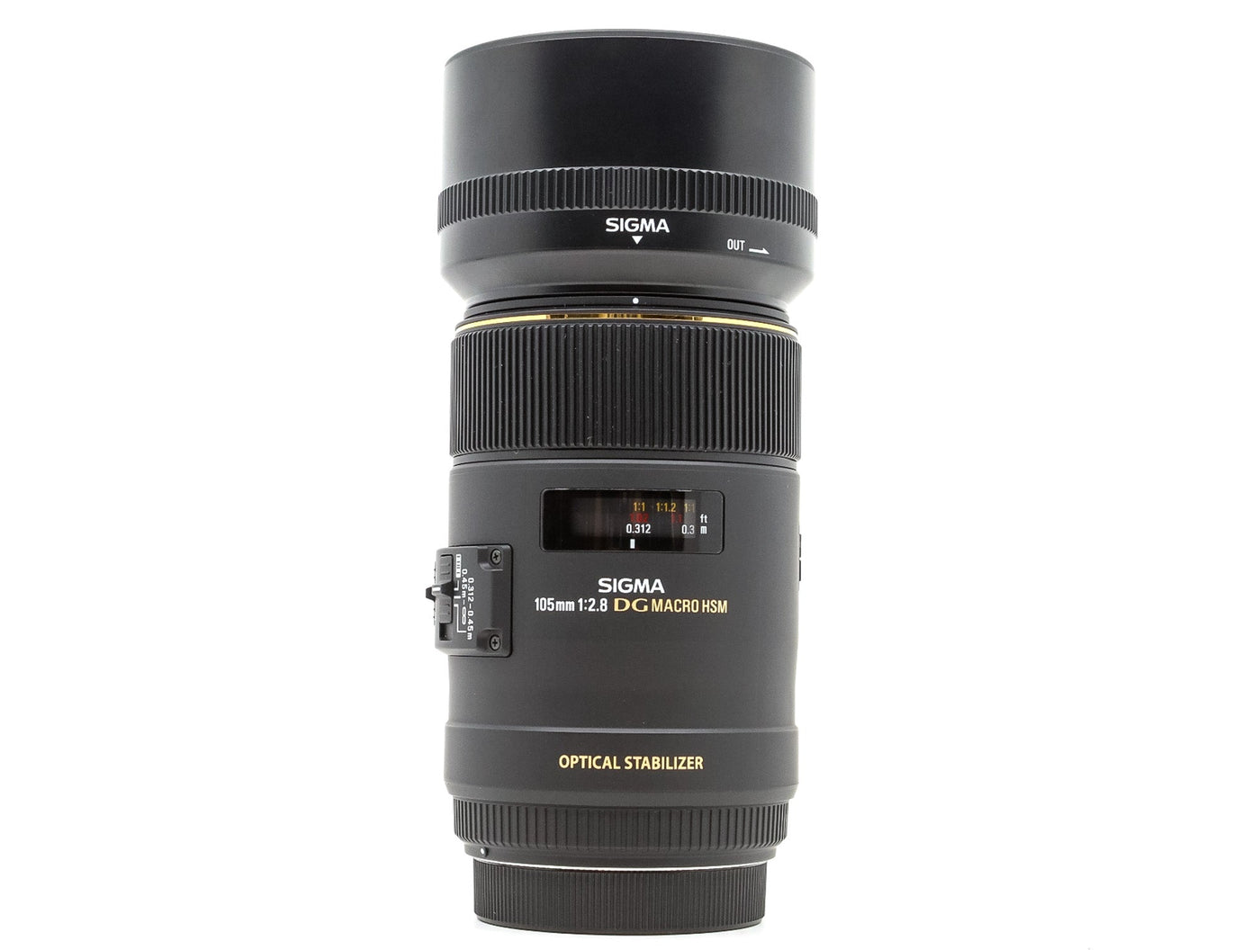 Sigma 105mm f/2.8 EX DG Macro OS HSM - Canon EF Fit  · main image