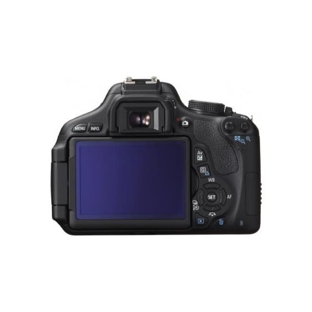 EOS 600D SLR - Black + Canon Zoom Lens EF-S 18-135mm f/3.5-5.6 IS 18-135mm