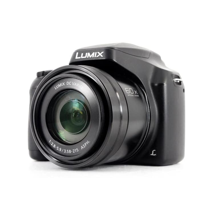 Panasonic Lumix FZ82 Camera - Zwart + 60x Optische Zoom 20-1200mm f/2.8-5.9 · hoofdafbeelding