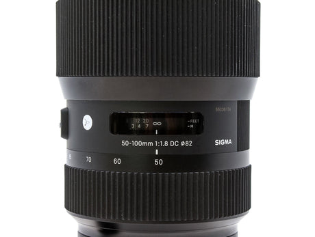 Sigma 50-100mm f/1.8 DC HSM ART - Geschikt voor Canon EF-S