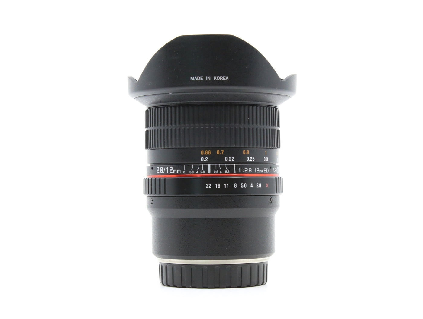 Samyang 12mm f/2.8 ED AS NCS Fisheye - Geschikt voor Fujifilm X · main image