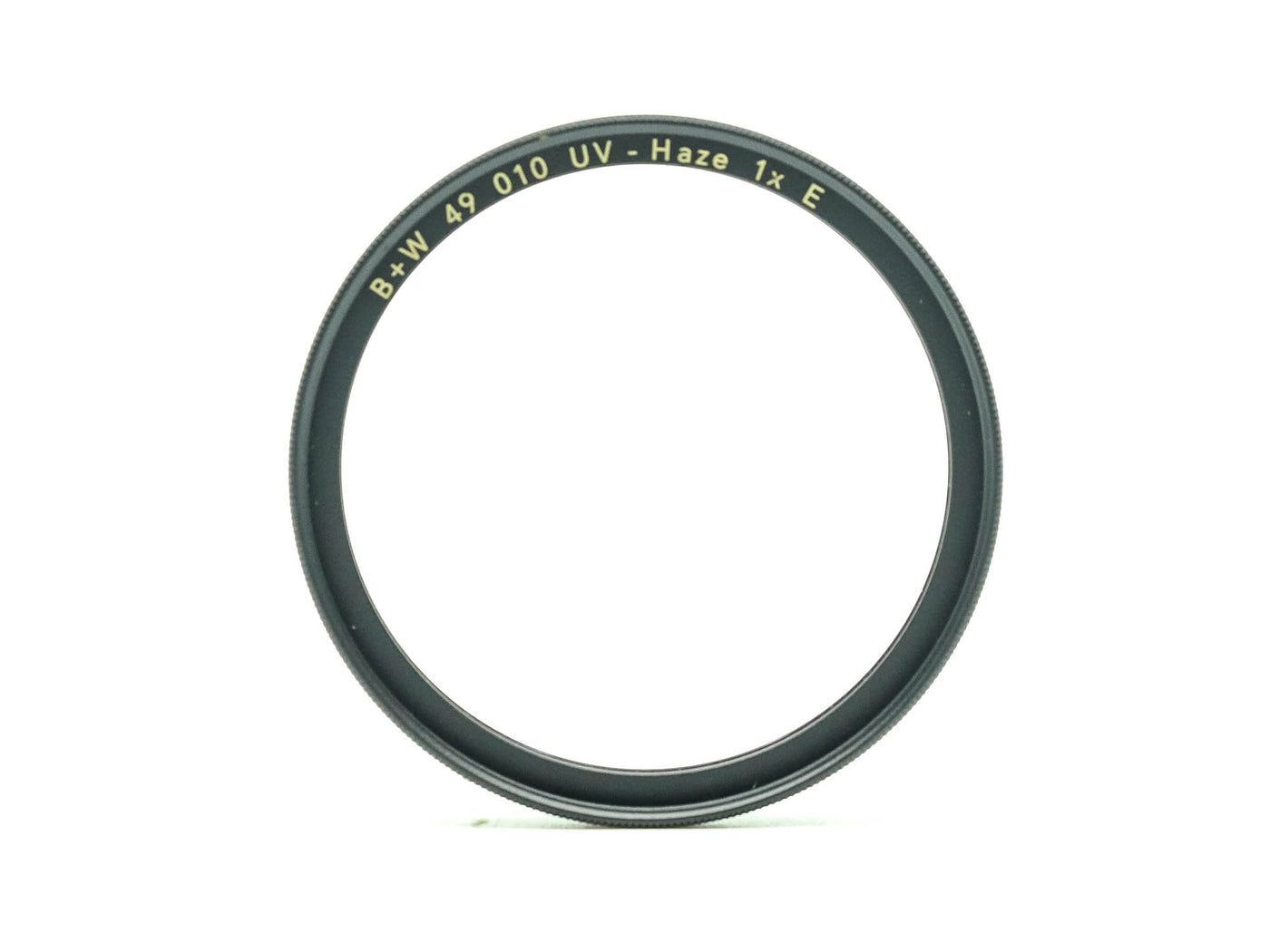 B+W 49mm F-Pro 010 UV-Haze 1x E Filter  · main image