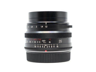 Voigtlander Nokton 35mm f/1.2 X - Geschikt voor Fujifilm X