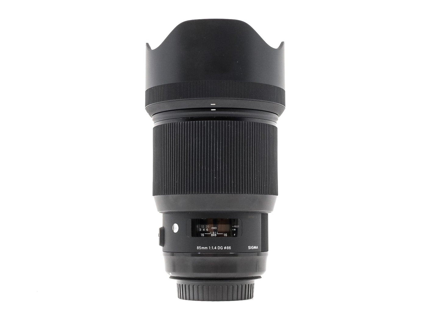 Sigma 85mm f/1.4 DG HSM ART - Canon EF-vatting · hoofdafbeelding