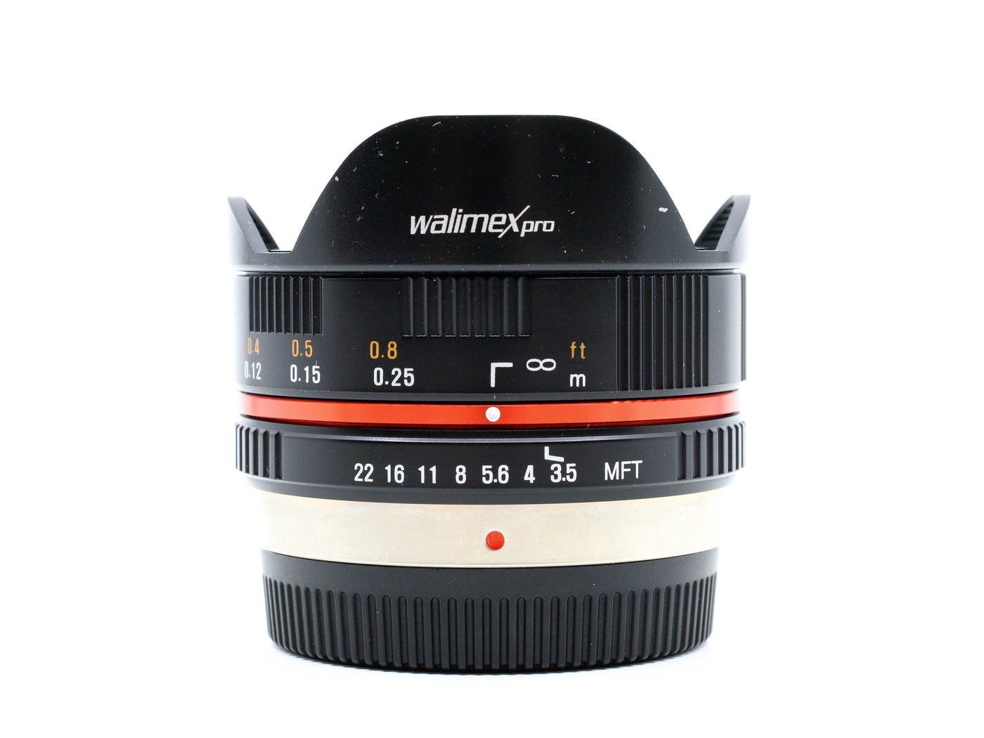 Walimex Pro 7,5mm f/3.5 Fisheye - Micro Four Thirds Lens · hoofdafbeelding
