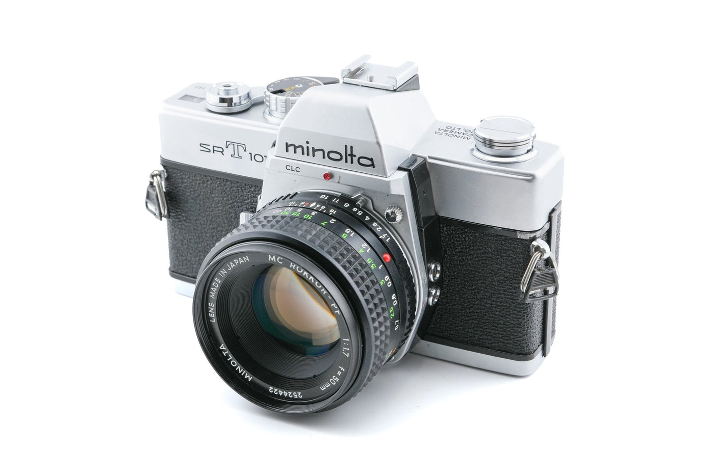 Minolta SR-T 101 + 50mm f1.7 MC Rokkor-PF kopen · hoofdafbeelding