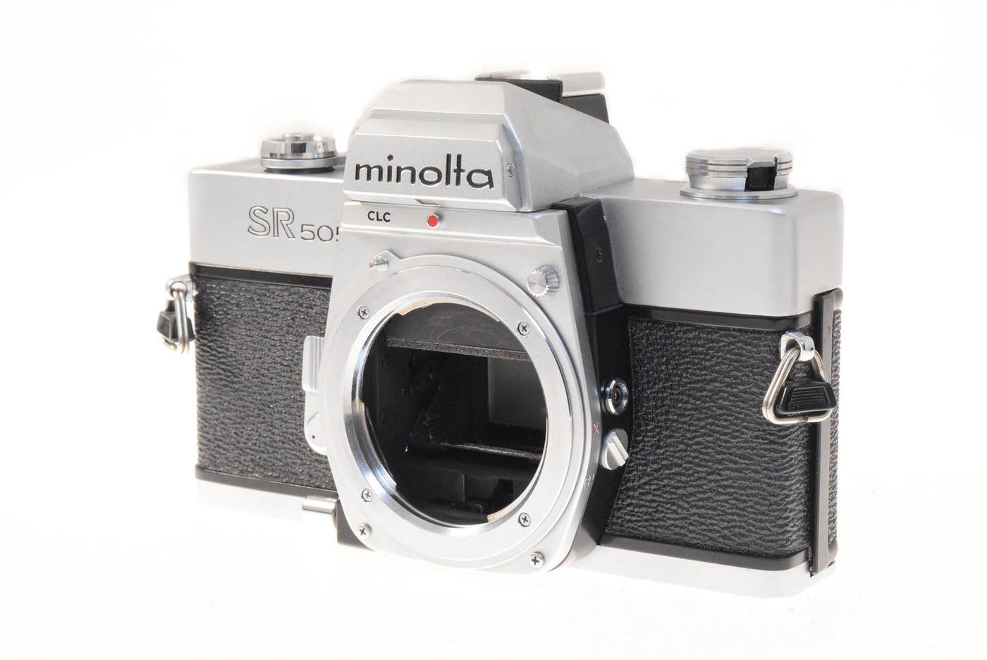 Minolta SR 505 - 35mm Spiegelreflexcamera op Film · hoofdafbeelding