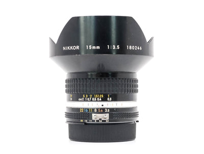 Nikon Ai-S 15mm f/3.5 Lens