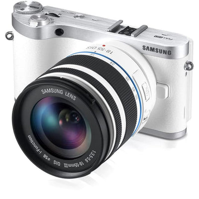 SLR NX1000 - Wit + Samsung Lens 18-55 mm f/3.5-5.6 OIS III + Samsung Lens 50-200 mm f/4-5.6 ED OIS II f/3.5-5.6 + f/4-5.6