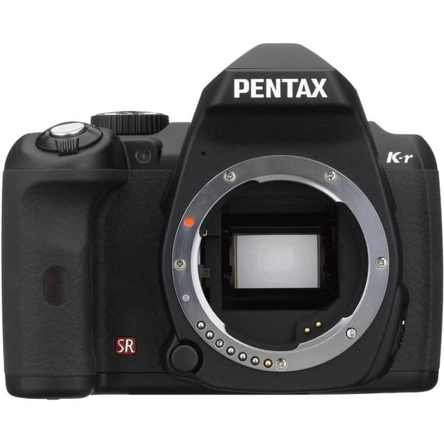 Kr SLR - Zwart + Pentax DAL 18-55mm f/3.5-5.6 AL lens · hoofdafbeelding