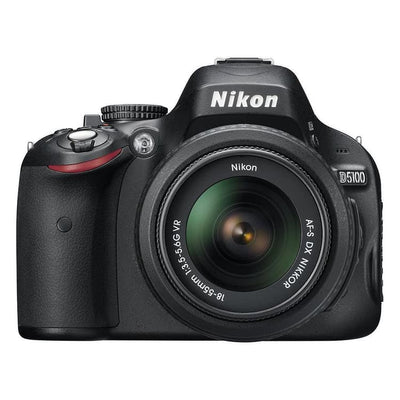 SLR D5100 - Zwart + Nikon DX AF-S 55-200mm f/4-5.6G ED VR