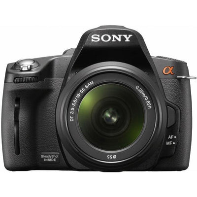 Reflex Alpha DSLR-A290 - Zwart + Sony DT 18-55mm f/3.5-5.6 SAM lens