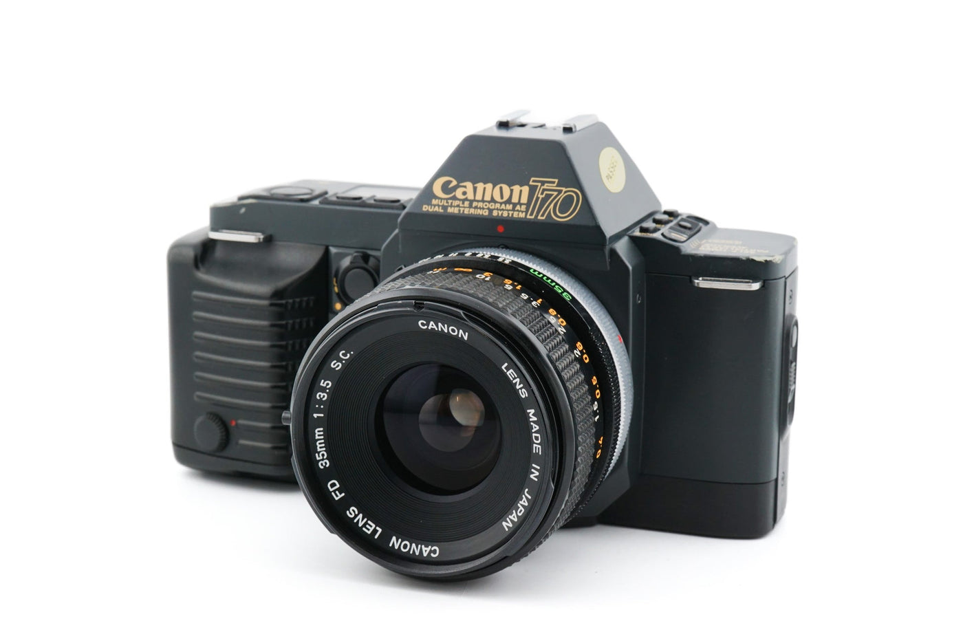 Canon T70 + 35mm f3.5 S.C. · hoofdafbeelding