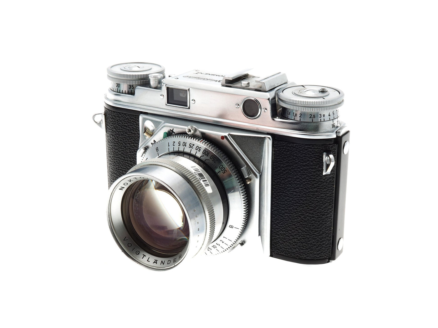 Voigtländer Prominent I + 50mm f1.5 Nokton kopen · main image