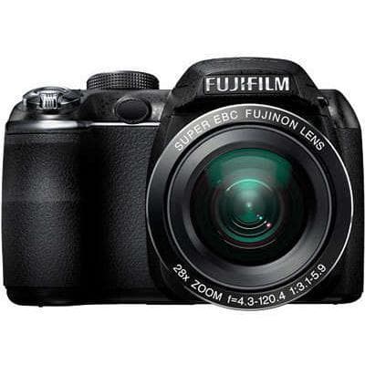 FinePix S3400 Compactcamera - Zwart + Fujifilm Super EBC Fujinon Lens 28X Zoom 24-672mm f/3.1-5.9 · hoofdafbeelding