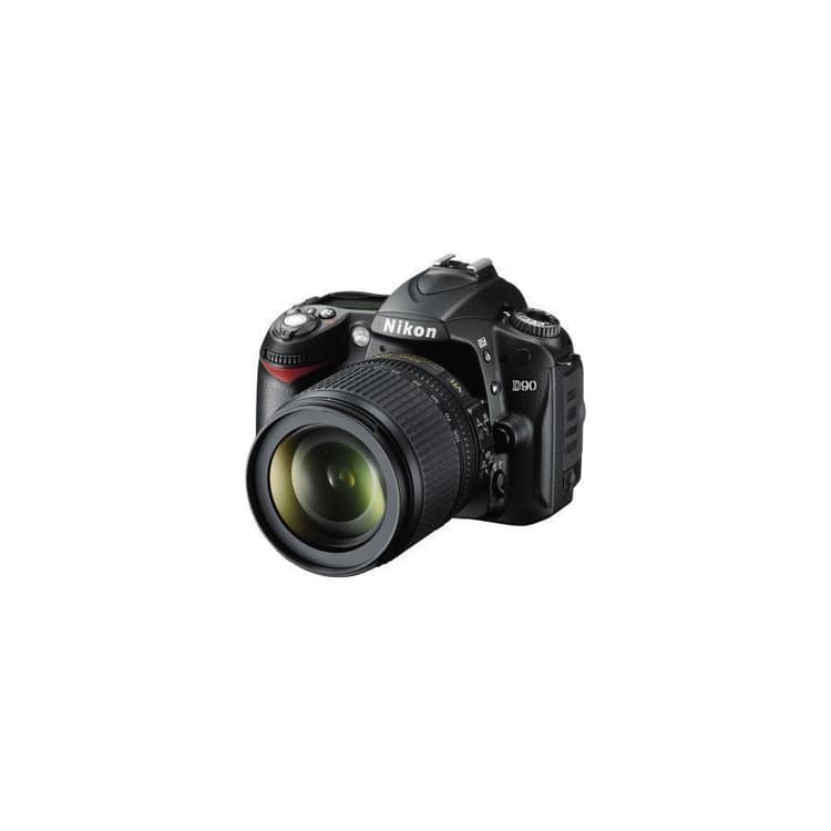 Nikon D90 Reflexcamera - Zwart + Nikon AF-S DX Nikkor 18-55mm f/3.5-5.6G VR · hoofdafbeelding