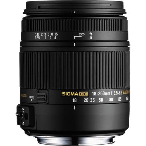 Sigma Nikon F 18-250mm f/3.5-6.3 Objectieven · hoofdafbeelding