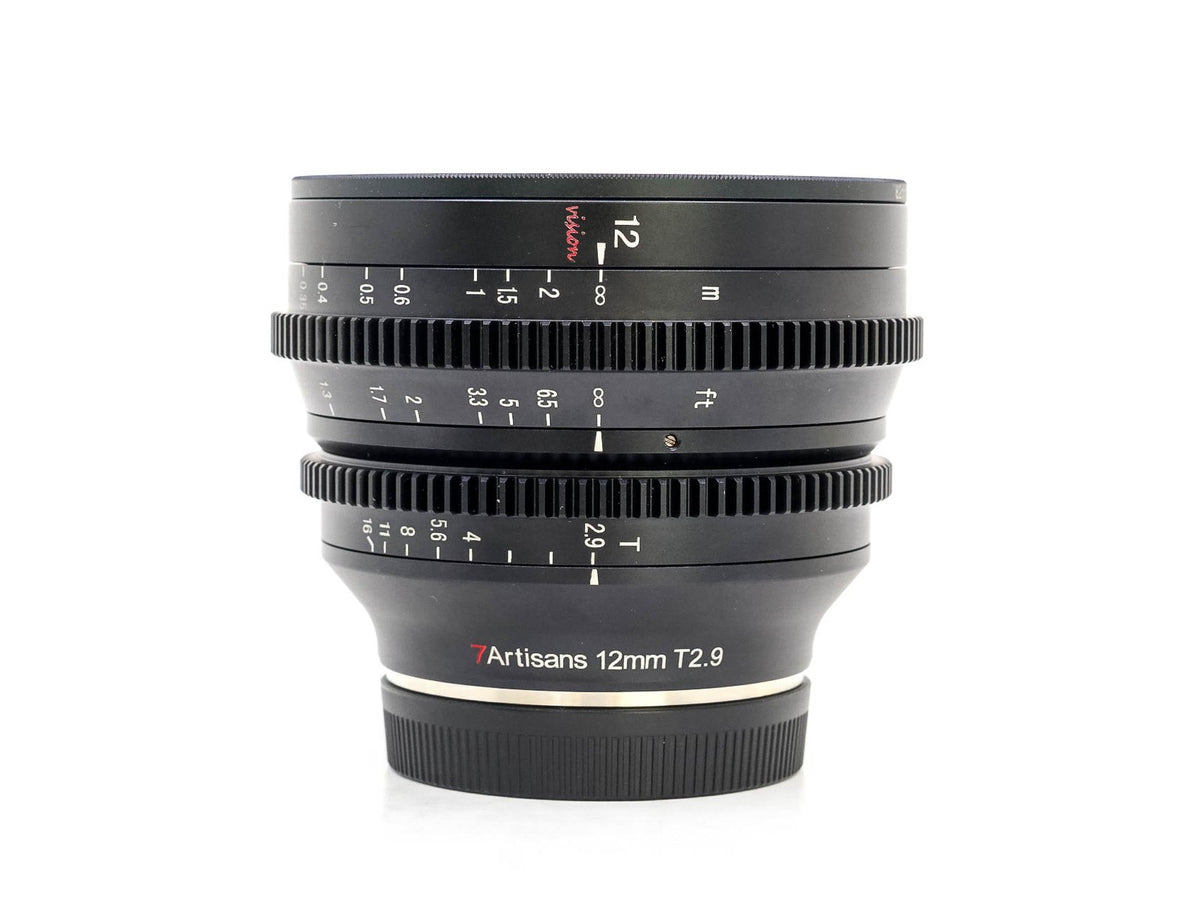 7Artisans 12mm T2.9 Vision - Sony E Fit · hoofdafbeelding