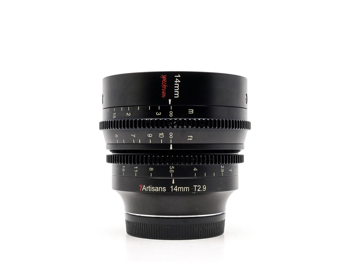 7artisans 14mm T2.9 Spectrum - Sony E Fit · hoofdafbeelding