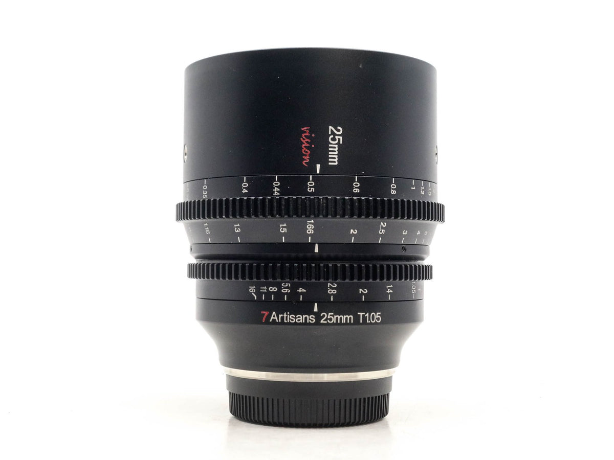 7Artisans 25mm T1.05 Vision - Fujifilm X Fit · hoofdafbeelding