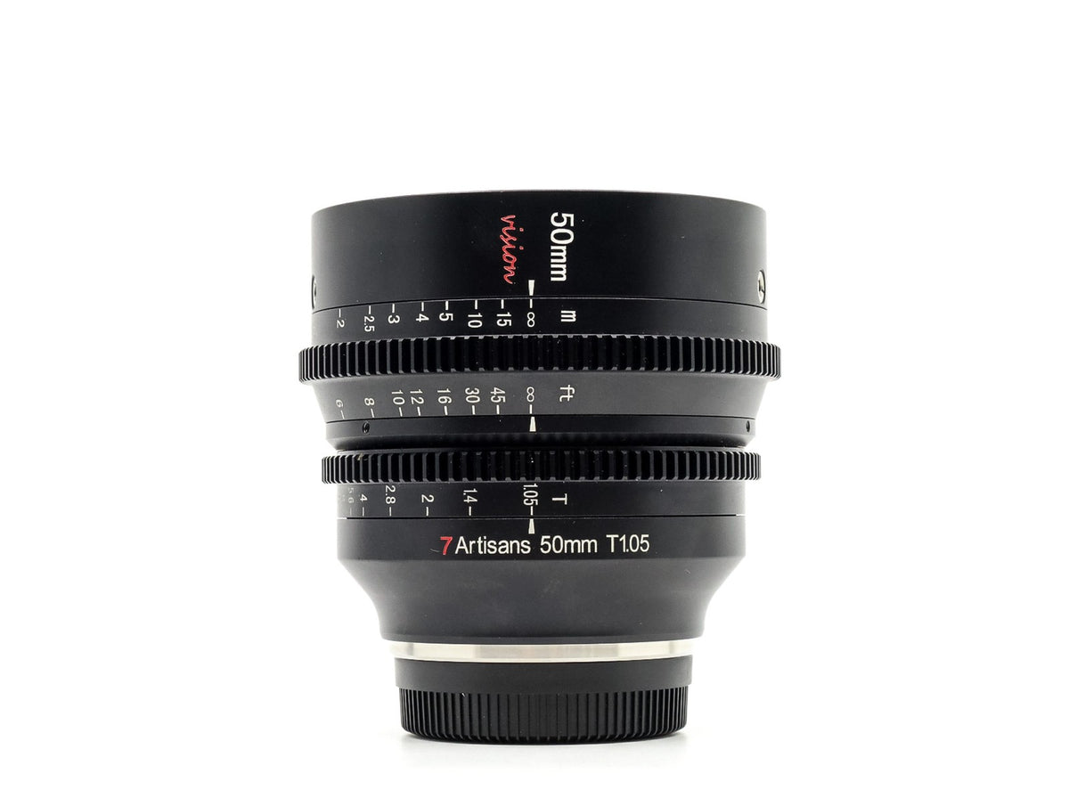 7Artisans 50mm T1.05 Vision - Fujifilm X Fit · hoofdafbeelding
