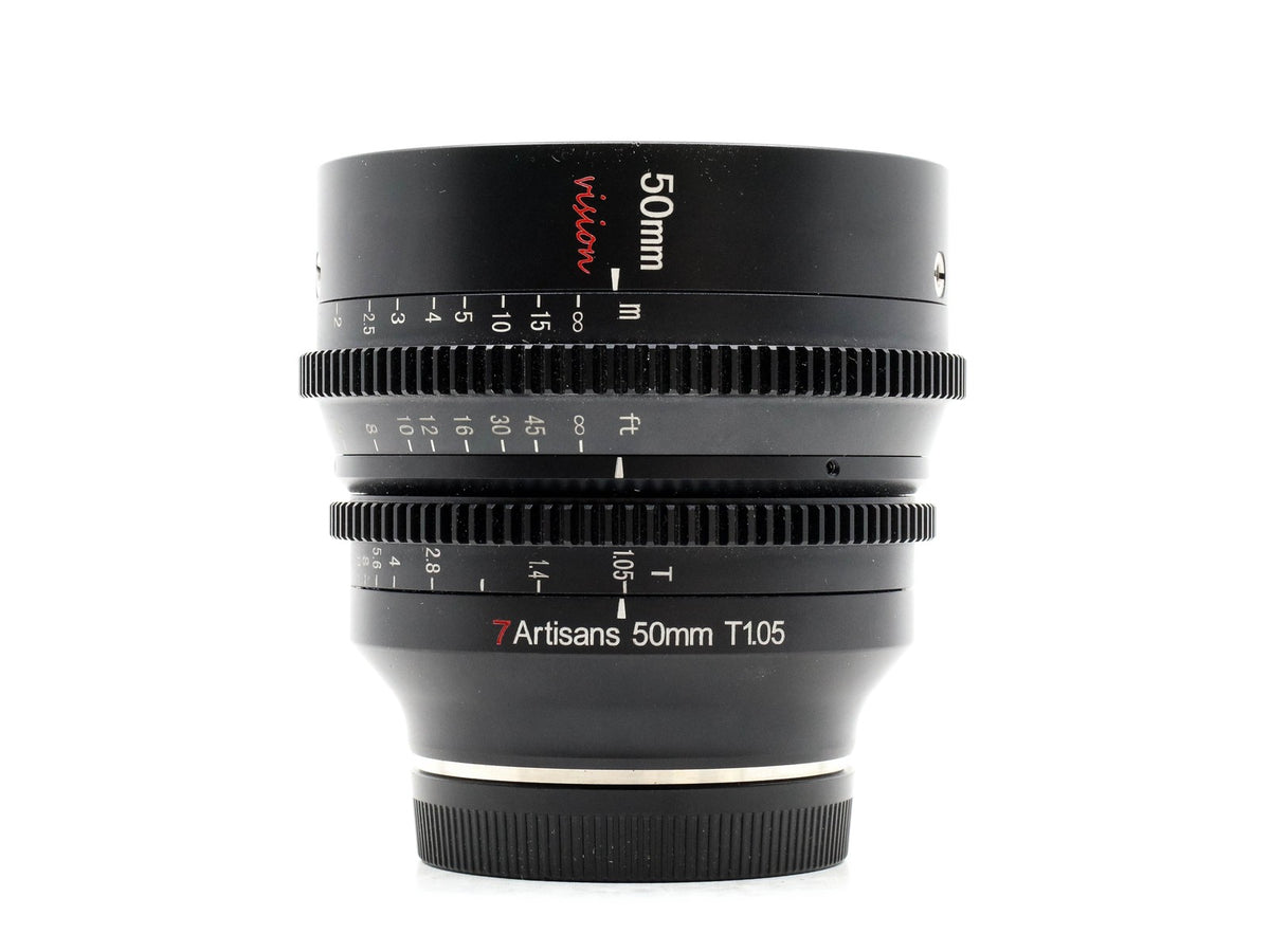 7Artisans 50mm T1.05 Vision - Sony E Fit · hoofdafbeelding