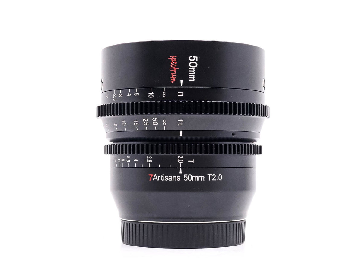 7Artisans 50mm T2.0 Spectrum - Nikon Z Fit · hoofdafbeelding